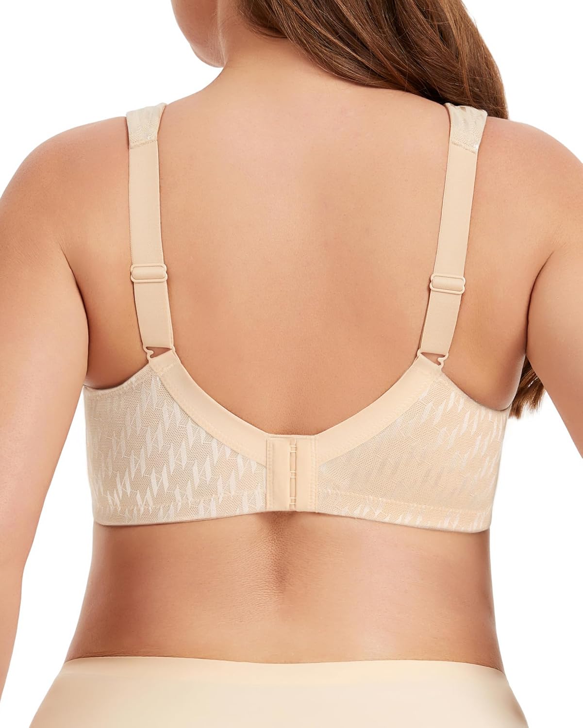 Women's Minimizer Bra Wirefree Full Coverage Plus Size Non Padded Large Bust Support Seamless Comfort Bra