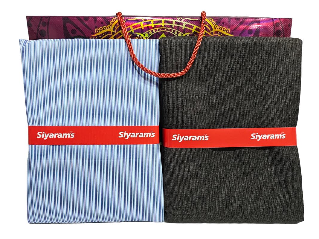 Shirt & Trouser Fabric in Box Packing (Shirt-2.35 m, Pant-1.25 m)