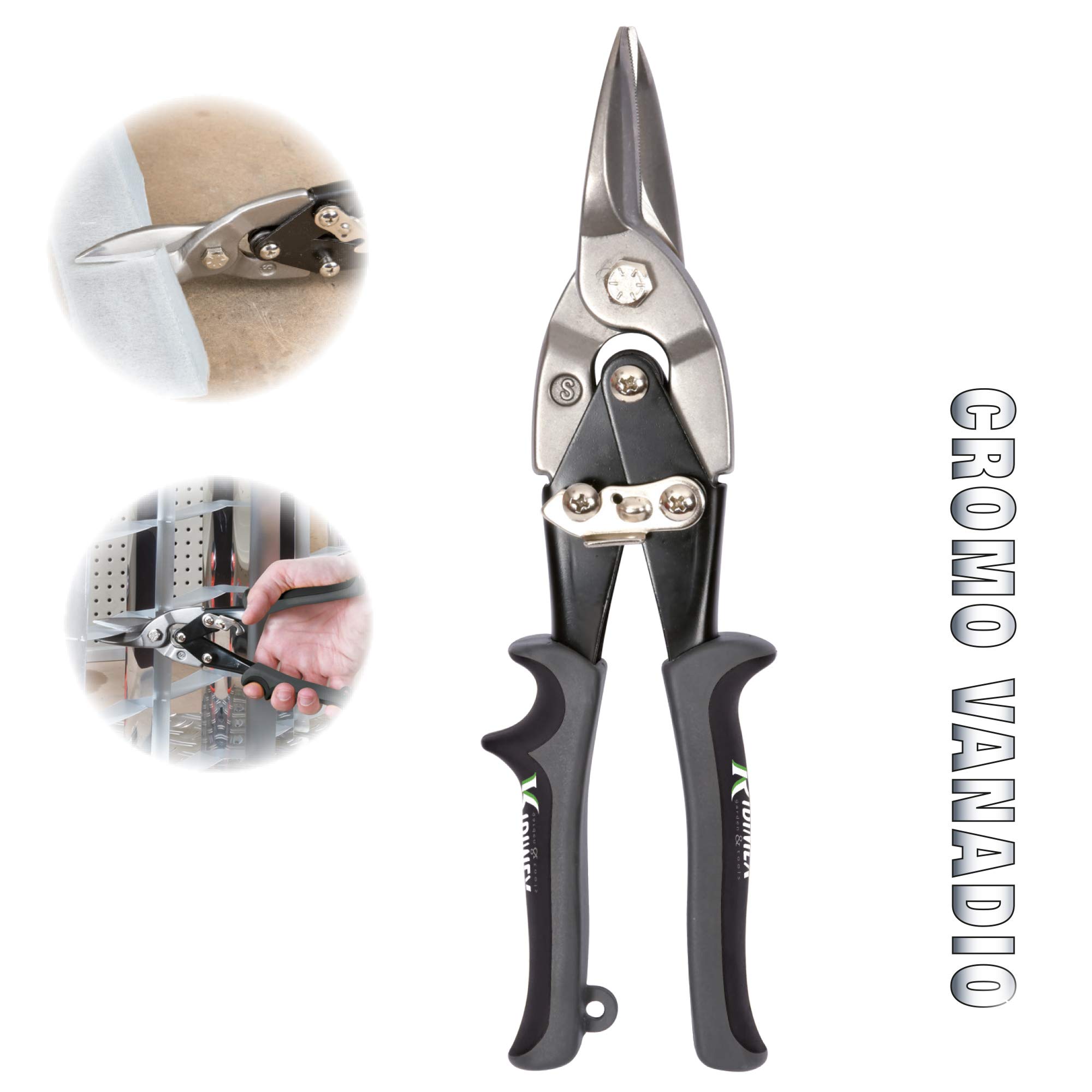 RIBIMEX PR1PCT250 Cesoia in Lamiera Tipo Aviazione 250 mm