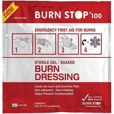 Burn Stop Burn Dressing, 10x10cm