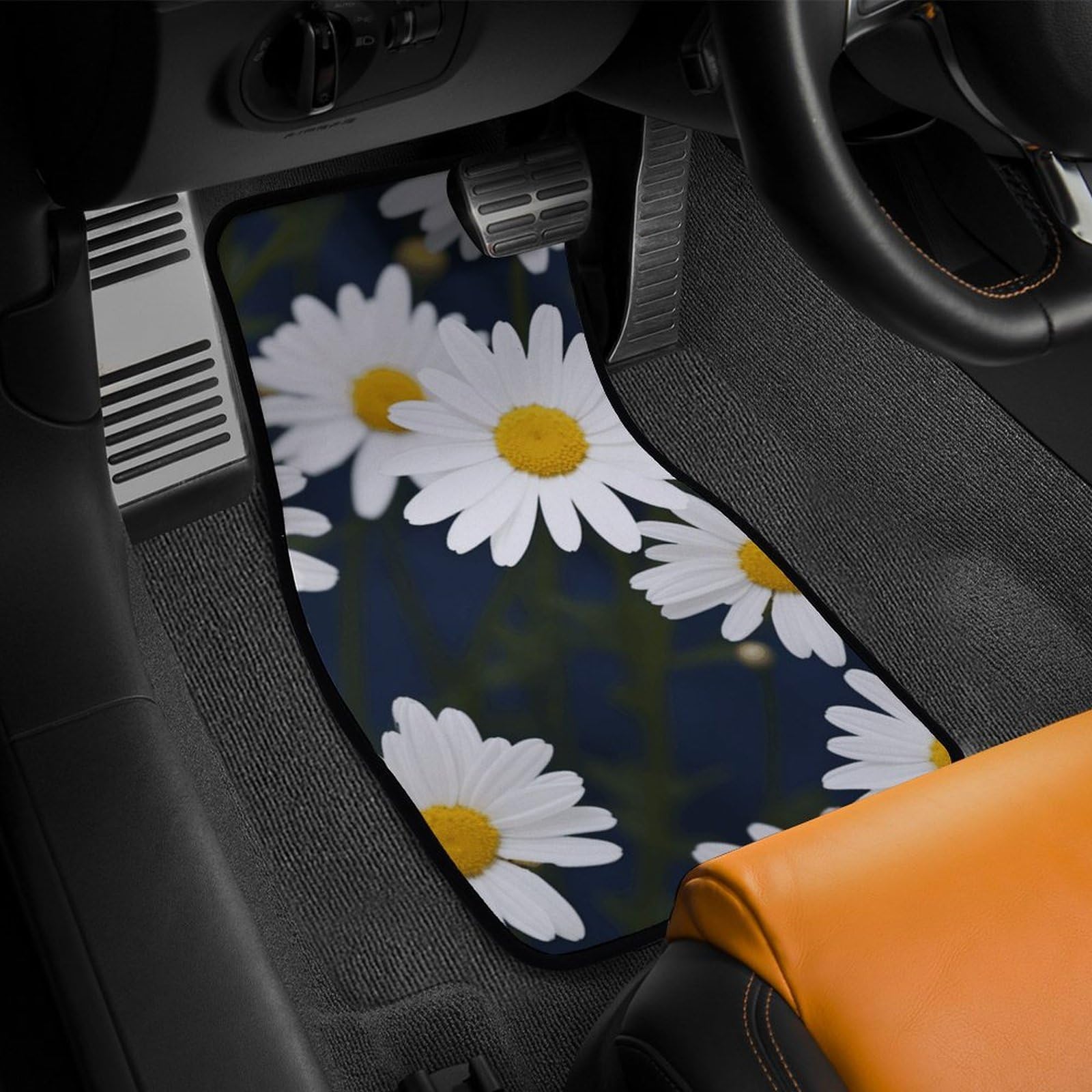 4 tappetini per auto, resistenti, antiscivolo, facili da pulire, adatti per la maggior parte delle auto, per tutte le stagioni, universali, adatti per SUV, berline e camion