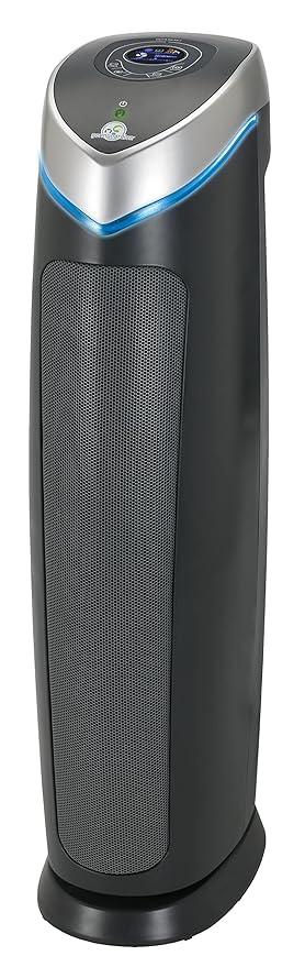 GermGuardian AC5250PT 3-in-1 Air Purifier with Pet Pure True HEPA Filter, UV-C Sanitizer, Captures Allergens, Smoke, Odors, Mold, Dust, Germs, Pets, Smokers, 28-Inch Germ Guardian Air Purifier