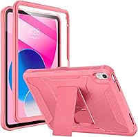 Vista 17 de Funda Soke para iPad (A16) de 11ª Generación de 11 pulgadas 2025, iPad de 10ª Generación de 10.9 pulgadas 2022, con protector de pantalla Azul
