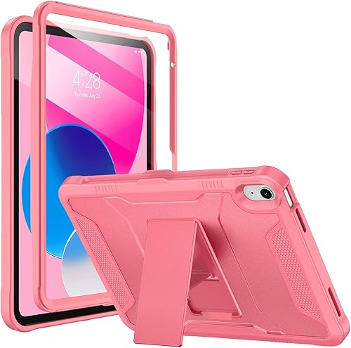 Miniatura 17 de Funda Soke para iPad (A16) de 11ª Generación de 11 pulgadas 2025, iPad de 10ª Generación de 10.9 pulgadas 2022, con protector de pantalla Azul