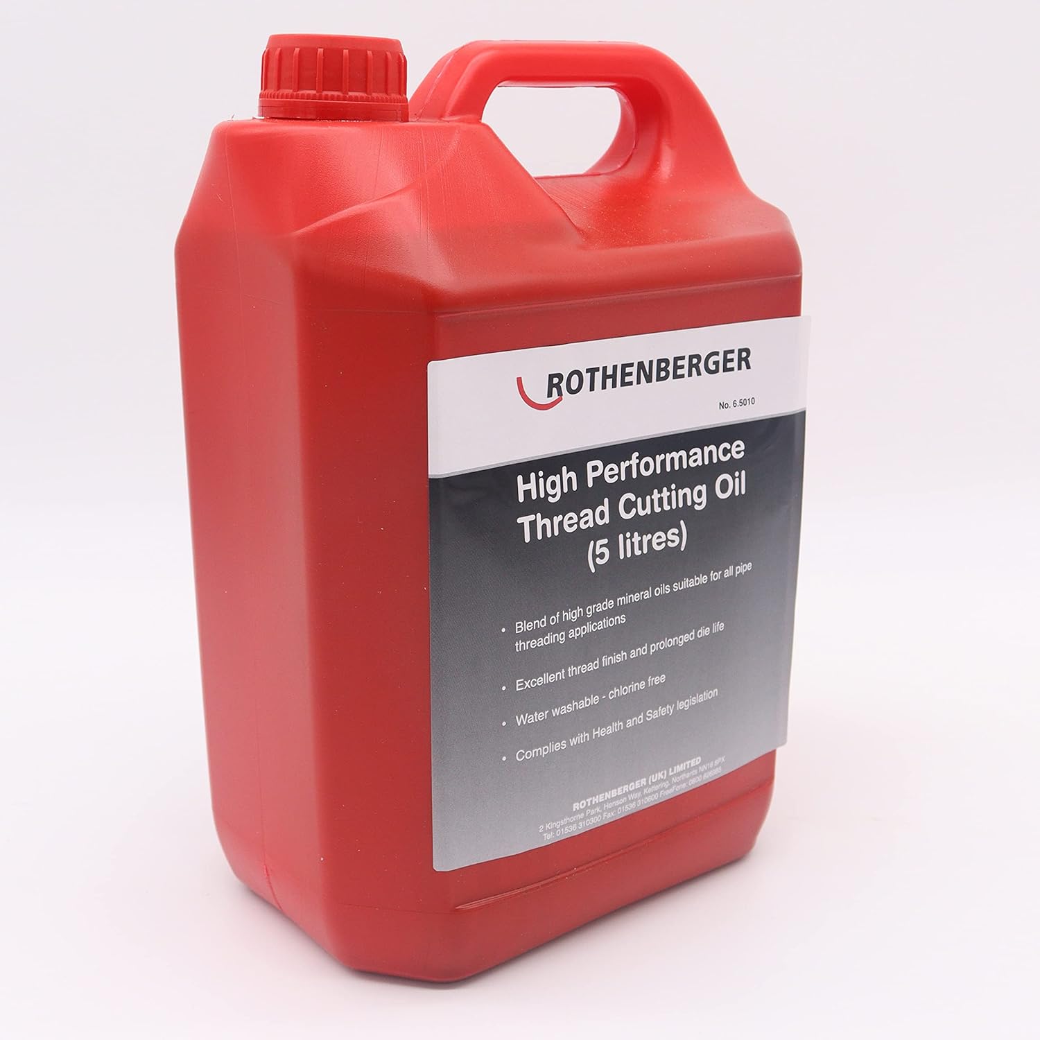 Rothenberger 65010 Thread Cutting Oil (Mineral) 5 Litres Amazon.co.uk