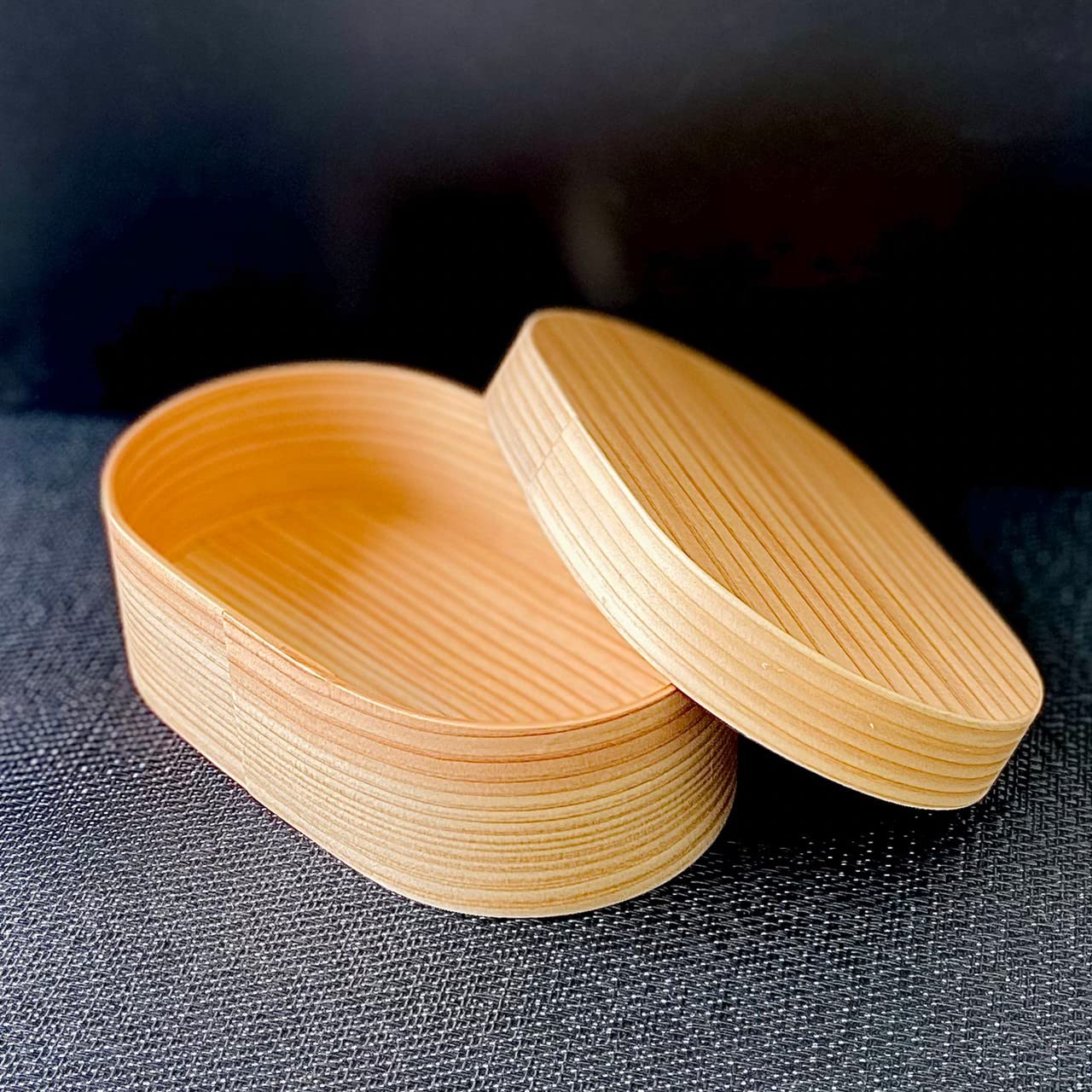 Amazon｜山家漆器店 キッズ 曲げわっぱ 九州国産杉 弁当箱 350ml 日本  