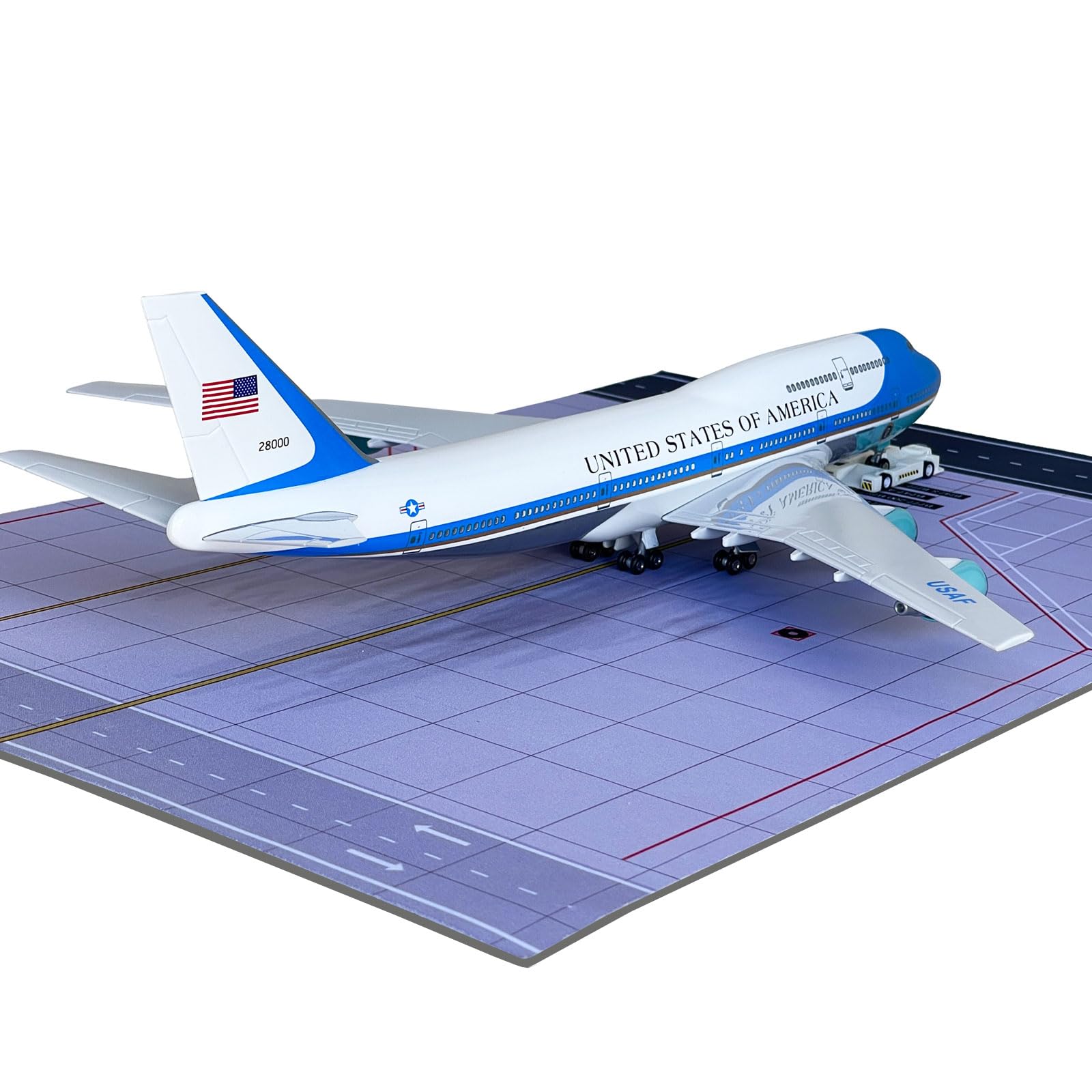 Amazon.com: Air Force One B747 Model Jet Plane 1:130 Scale United