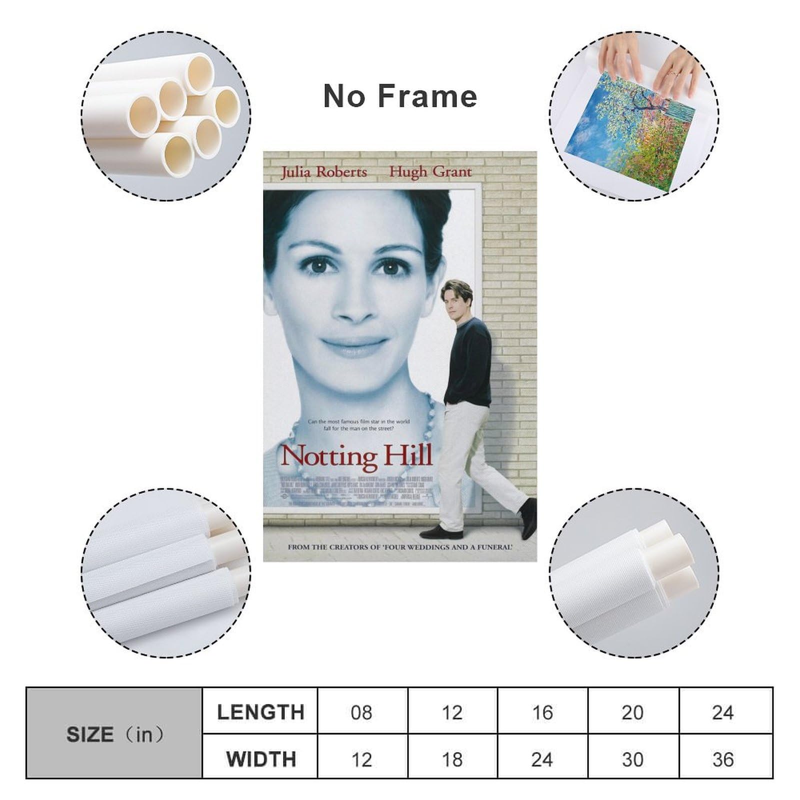 Amazon.co.jp: 古典映画のポスターNotting Hillノッティングヒルの恋人