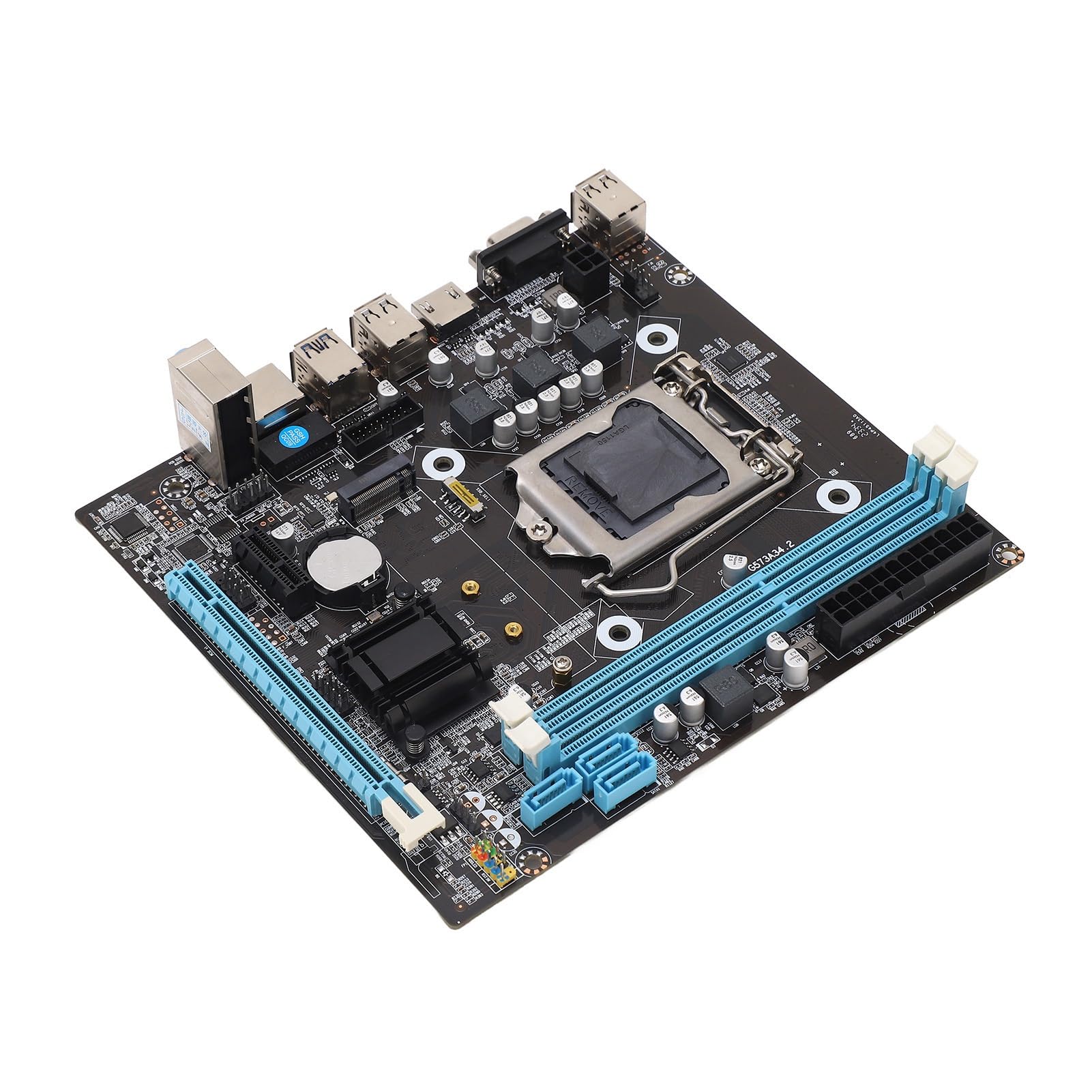Placa Base para Juegos, Placa Base LGA 1150 de Doble Canal DDR3 M.2 NVMe NGFF SATA PCIe Slot PC Placa Base para Core para Xeon para Celeron G para Pentium G