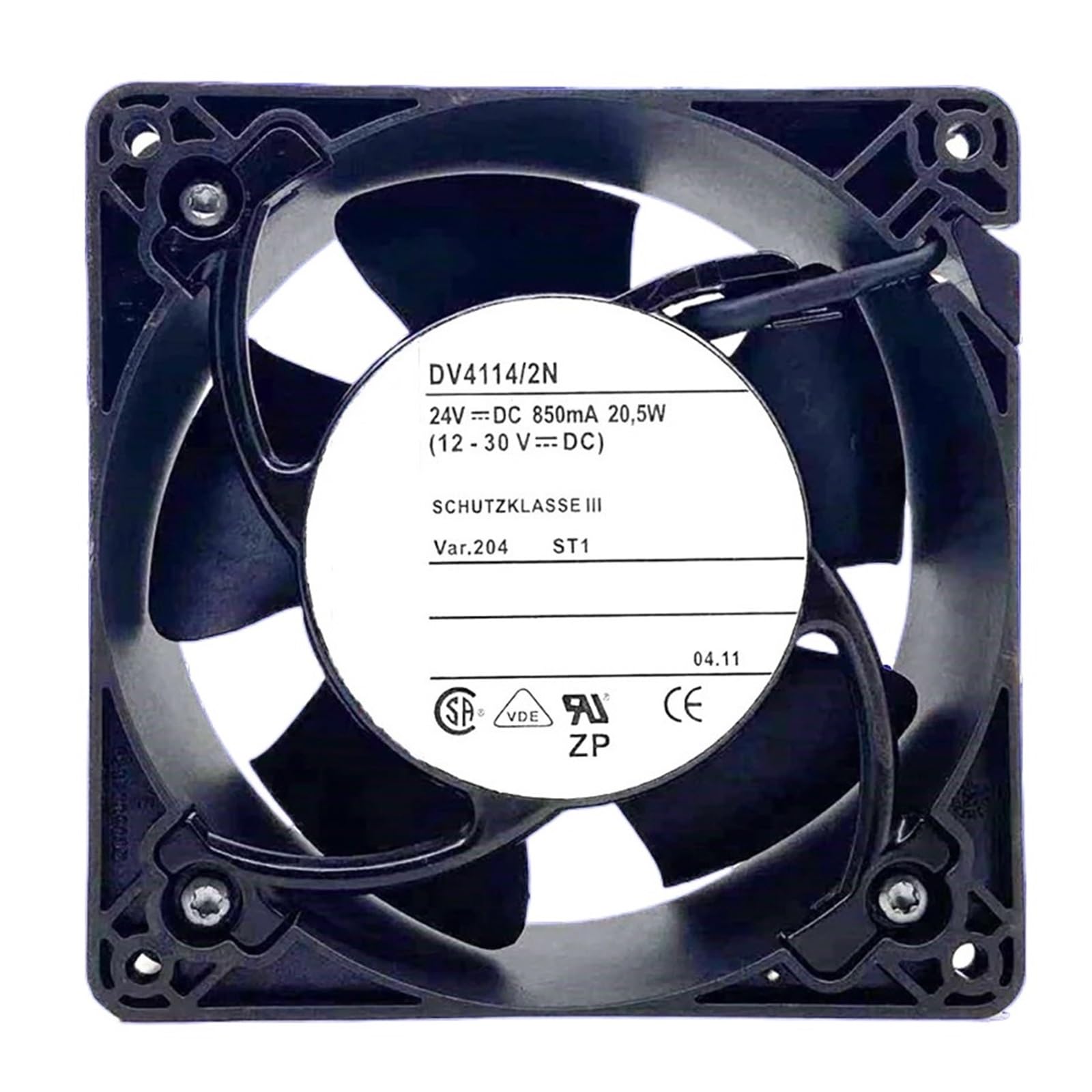 LZIKKGKI DV4114/2N 24VDC 3wires Cooling Fan 12038 120 * 120 * 38mm