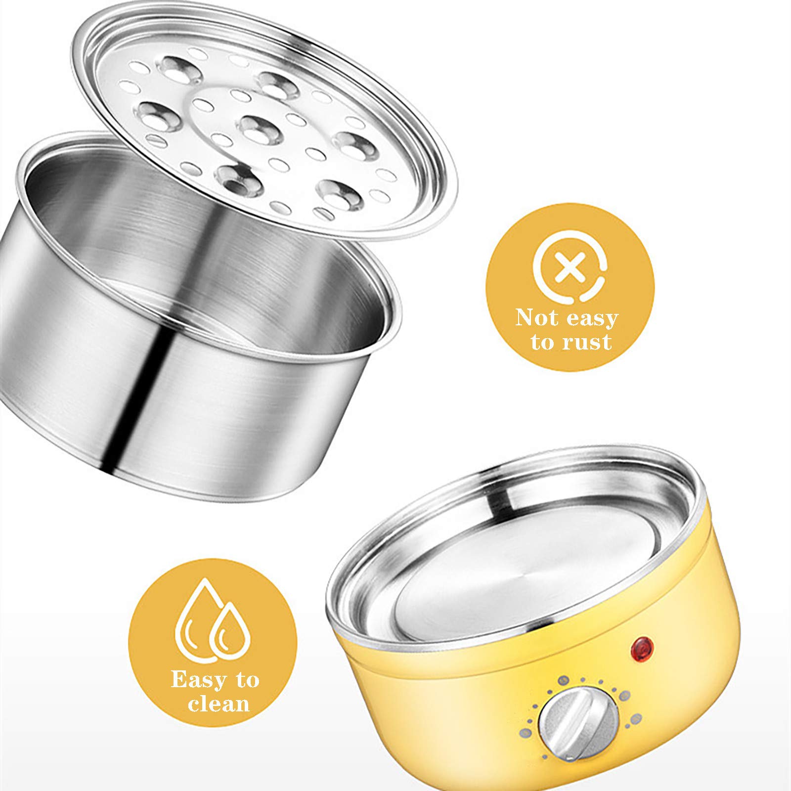 Electric Egg Cooker Boiler 14 Capacity Boiled Egg Cooker Rapid Electric Egg Boiler Dishwasher Safe Have Auto Shut-Off Anti-Dry Protection