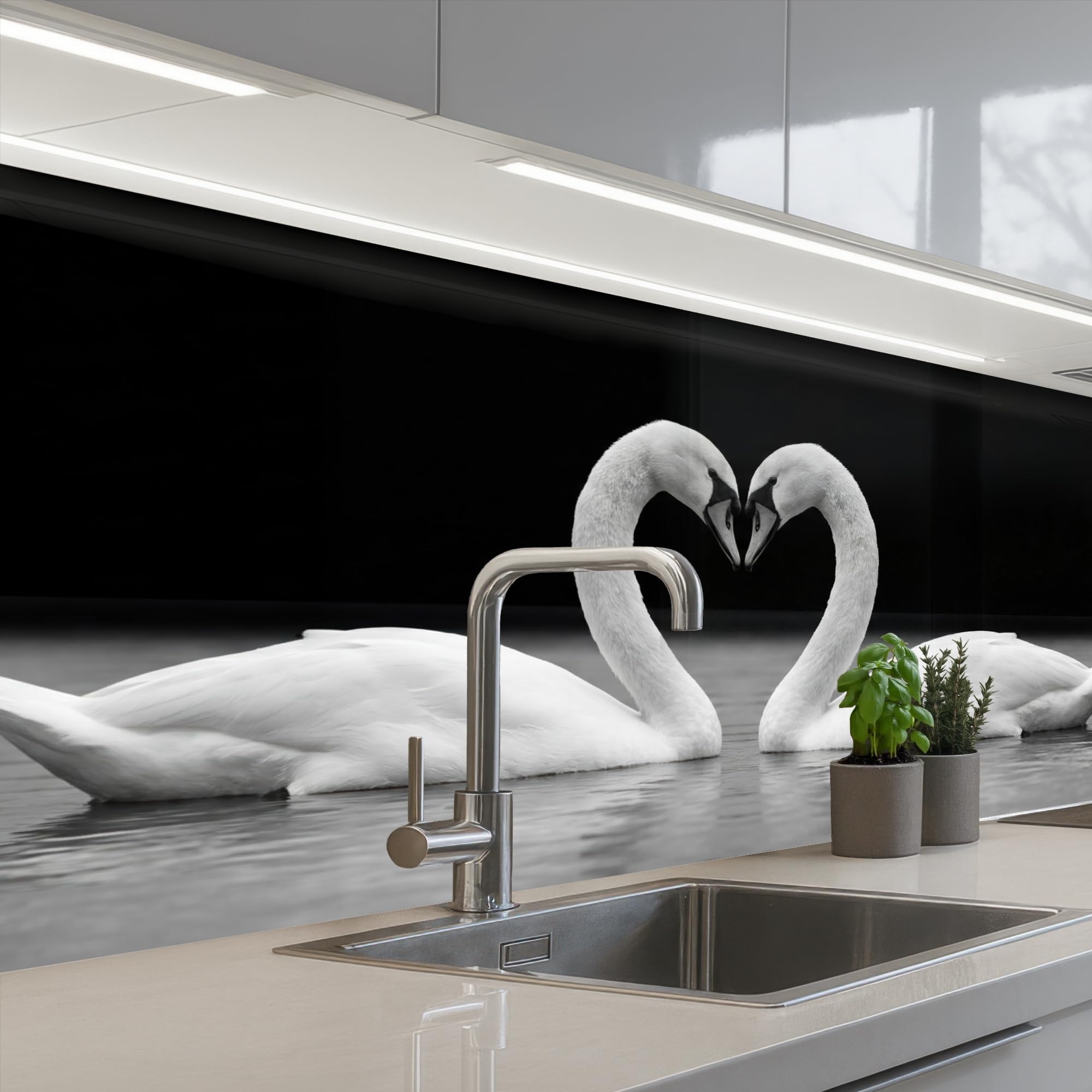 KitchenYeah© Splashback for Kitchen self-Adhesive Sink Splash Splatter — image 1
