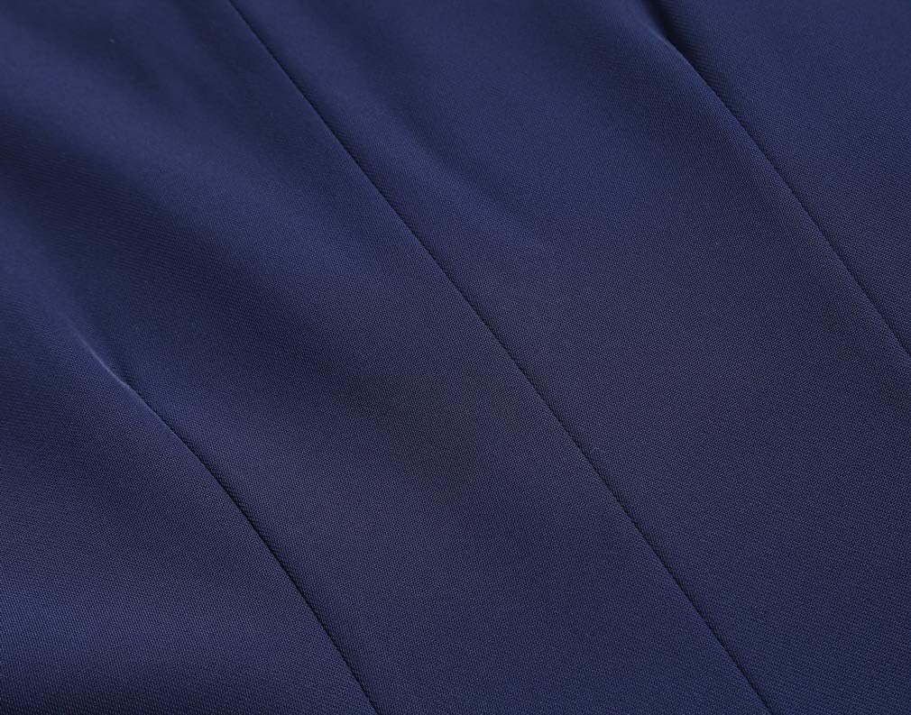 Foucome Women's Formal Regular Fitted Business Dress Suits Button Down Vest Waistcoat - Image 6