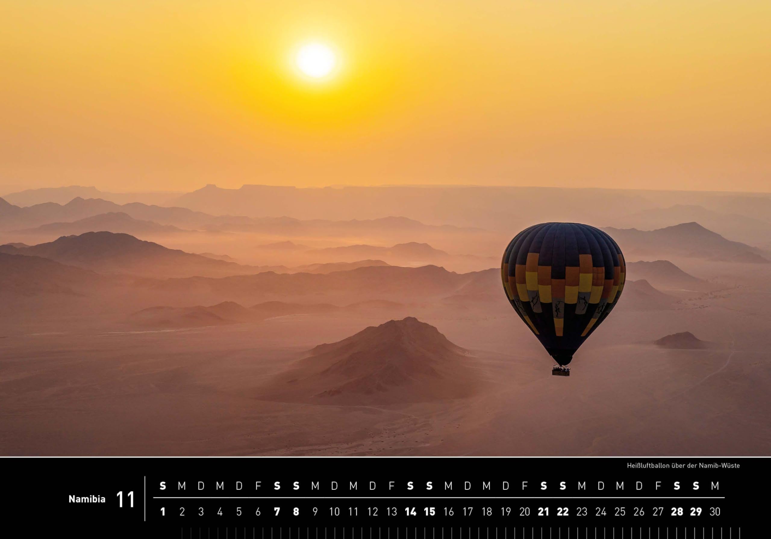Namibia Premiumkalender 2026 (360° Premiumkalender 2026: Format 50 x 35 cm)