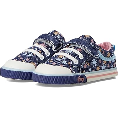 Женские кроссовки See Kai Run Kristin (Toddler/Little Kid) navy denim/stars
