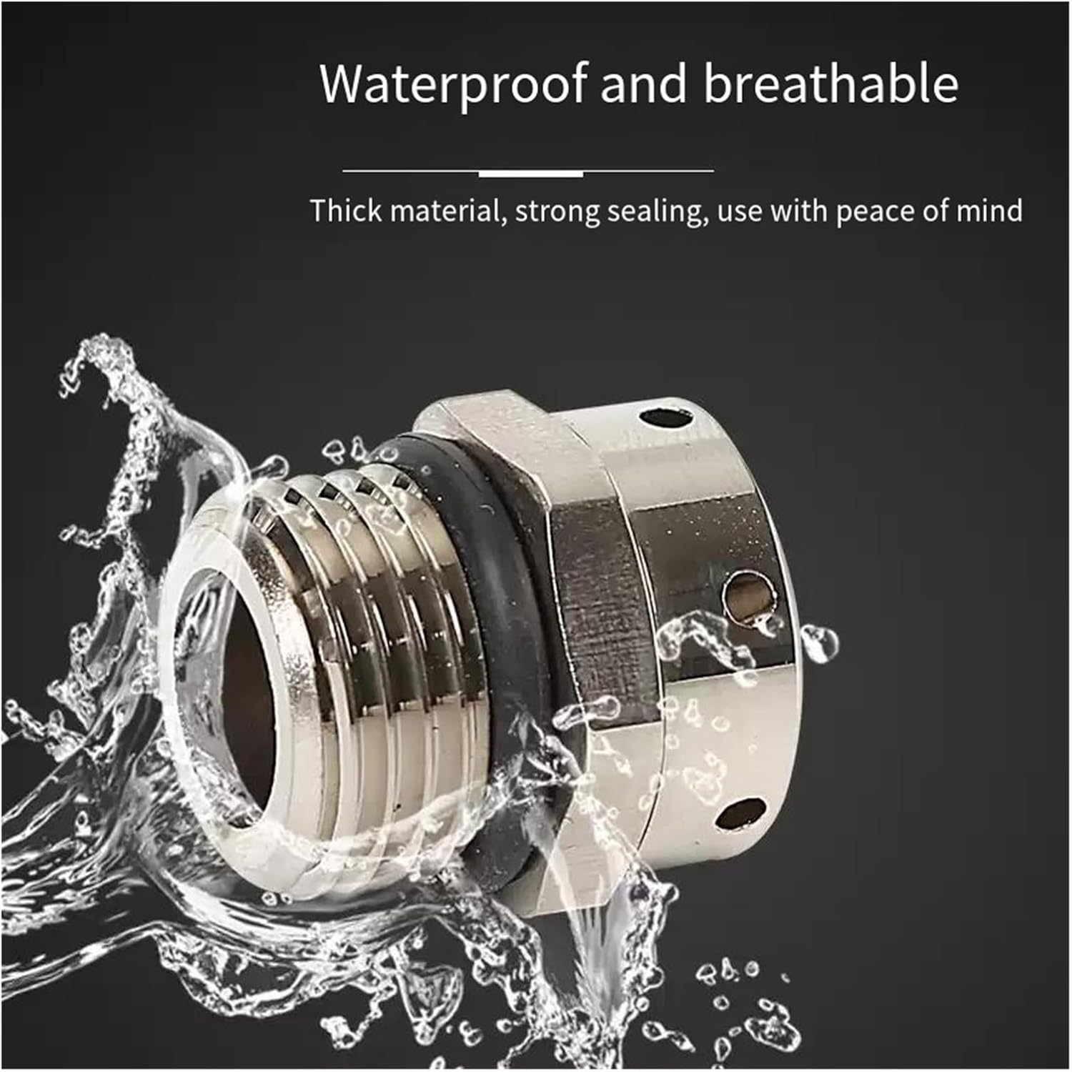 Waterproof Air Vent Valves 304 Stainless Steel Waterproof Vent Plug M5-M20 Automatic Venting Breather Valve(SS304,M12X1.5_1PCS)