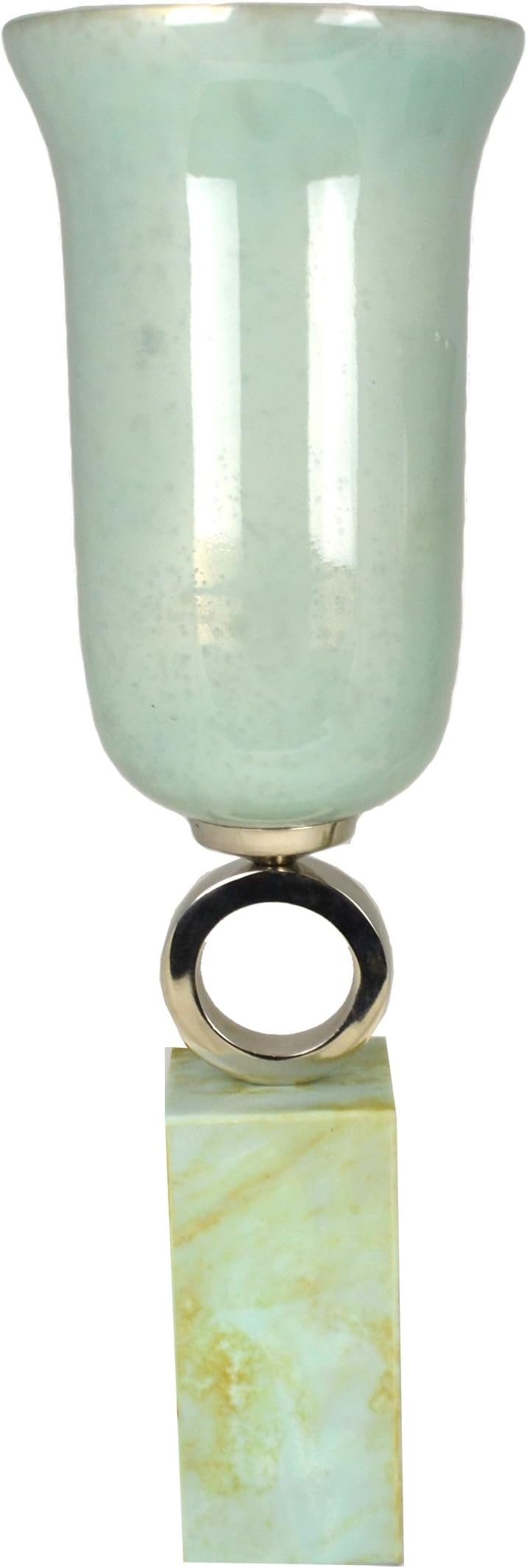 R 16 Home 75700 Alyssa Vase/Candleholder, 6.75" x 6.75" x 21.5"