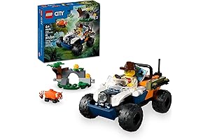 LEGO City Jungle Explorer ATV Red Panda Mission Vehicle