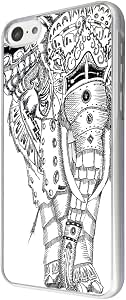 Cellbell Official License iphone 5 5S aztec Ornate elephant