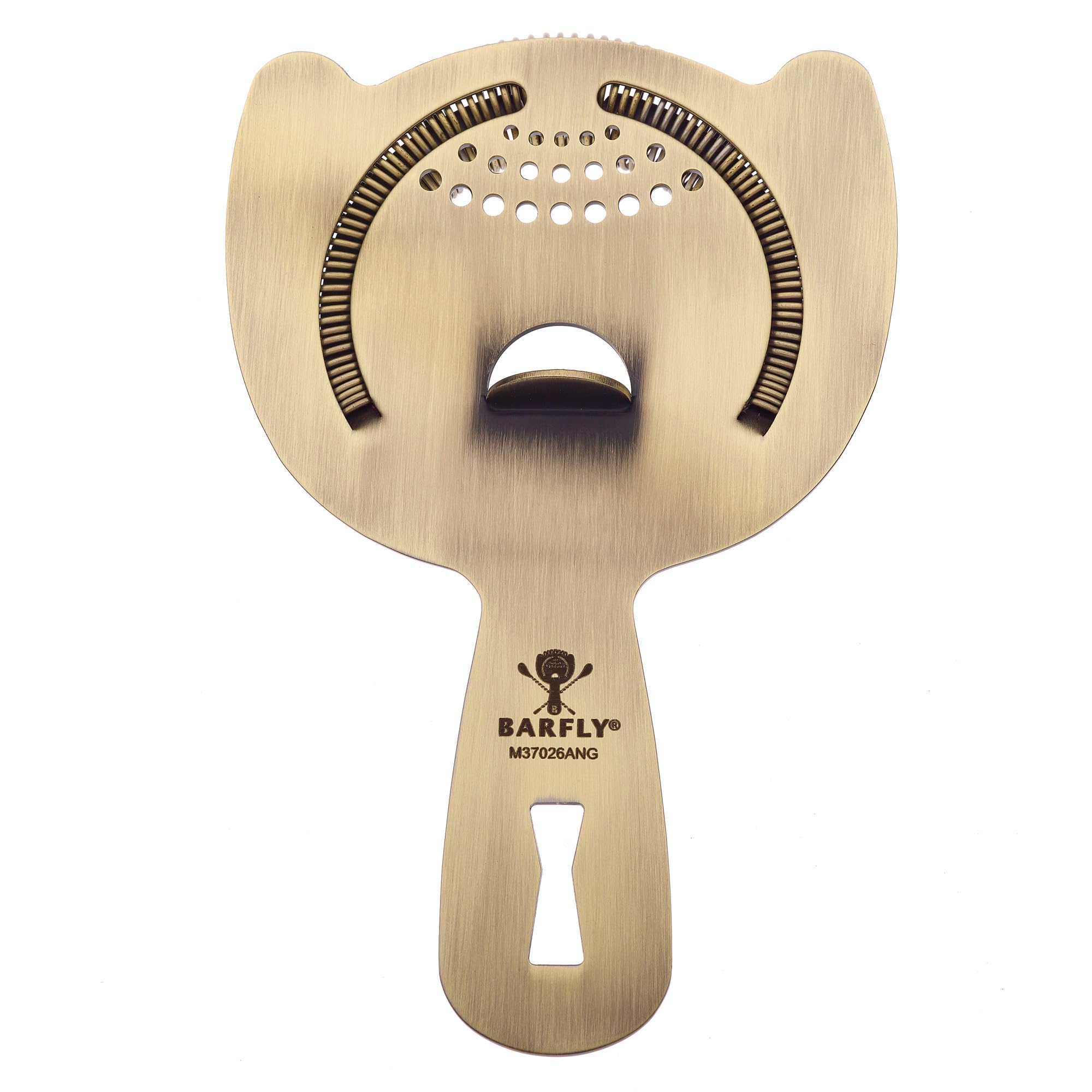 Barfly M37026ANG, Bar Strainer, Antique Gold