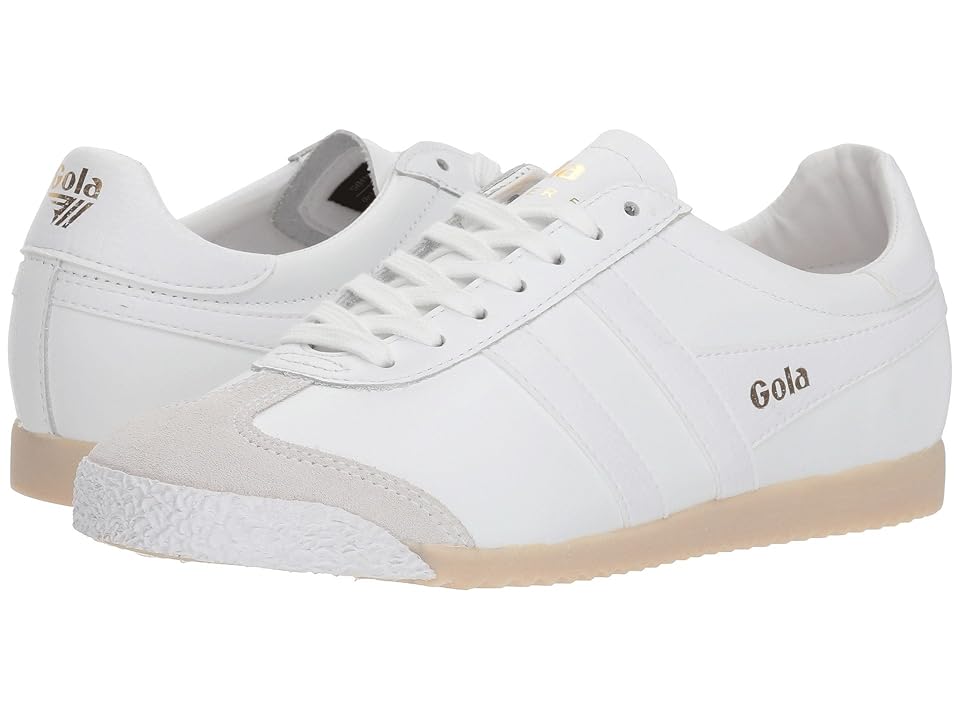 

Gola Harrier 50 Leather (White/White) Women's Shoes