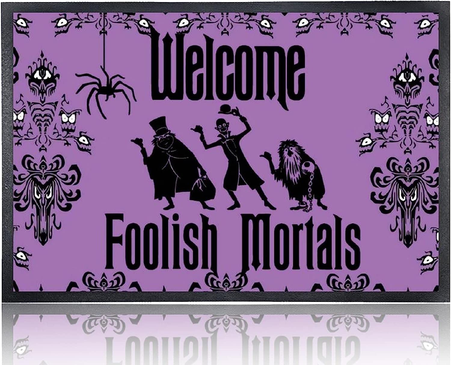 Bonoff Vingtage Welcome Foolish Mortals Vintage Decor Poster Wall Art Decor Metal Sign Poster 8X12 Inches