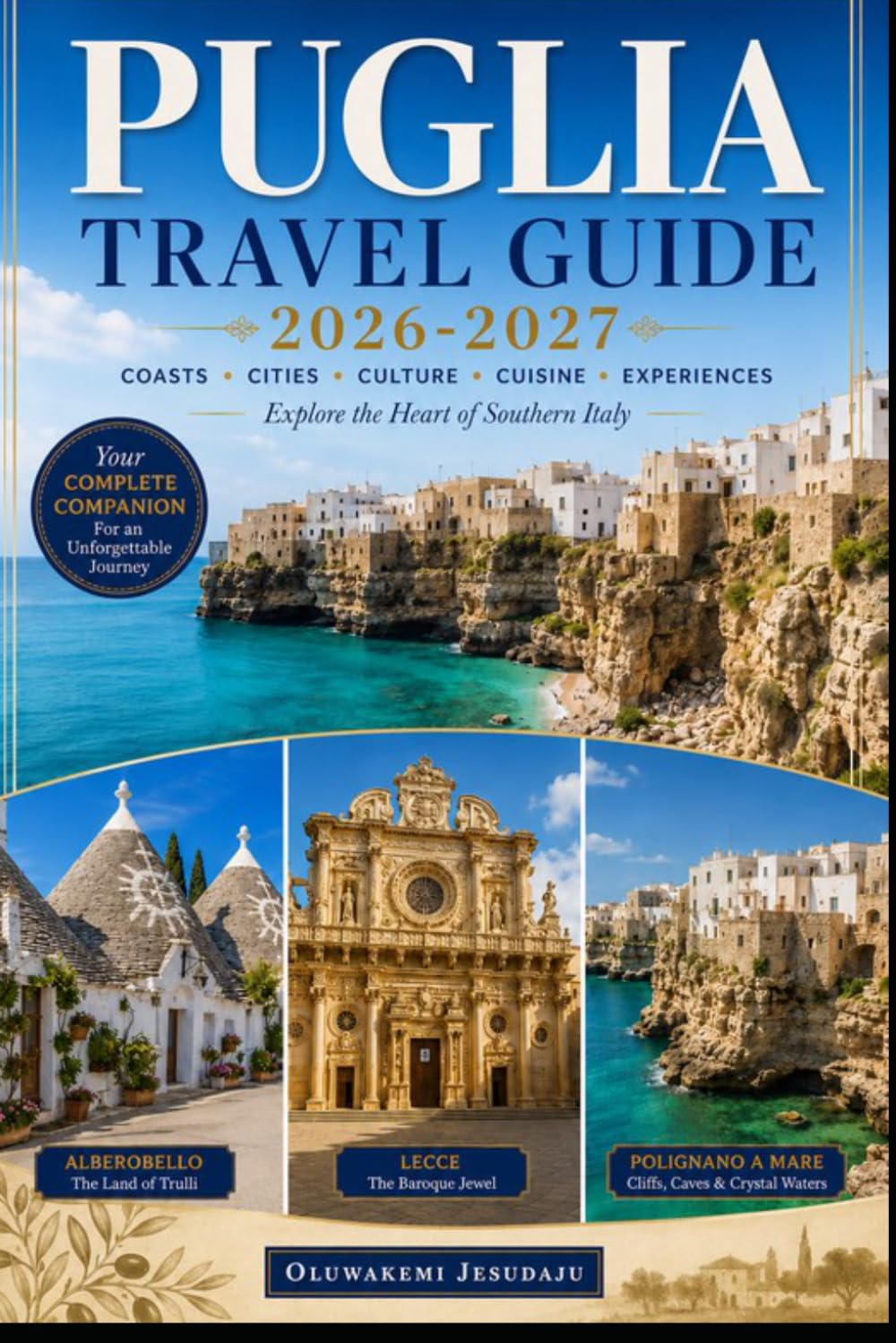 PUGLIA TRAVEL GUIDE 2026-2027: Discover Southern Italy Through Bari, Alberobello. Including Where to Stay, What to Eat, Hidden Gems, Coastal Escapes, ... Smart Travel Tips for Every Type of Traveler