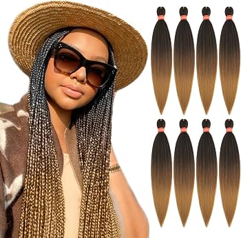 Amazon.com : Ombre Pre-stretched Braiding Hair, Top Silky Braid