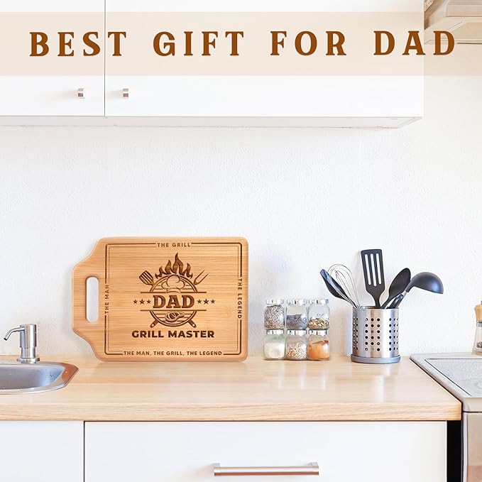 Best Father's Day Gift Ideas: Grill Master Cutting Board
