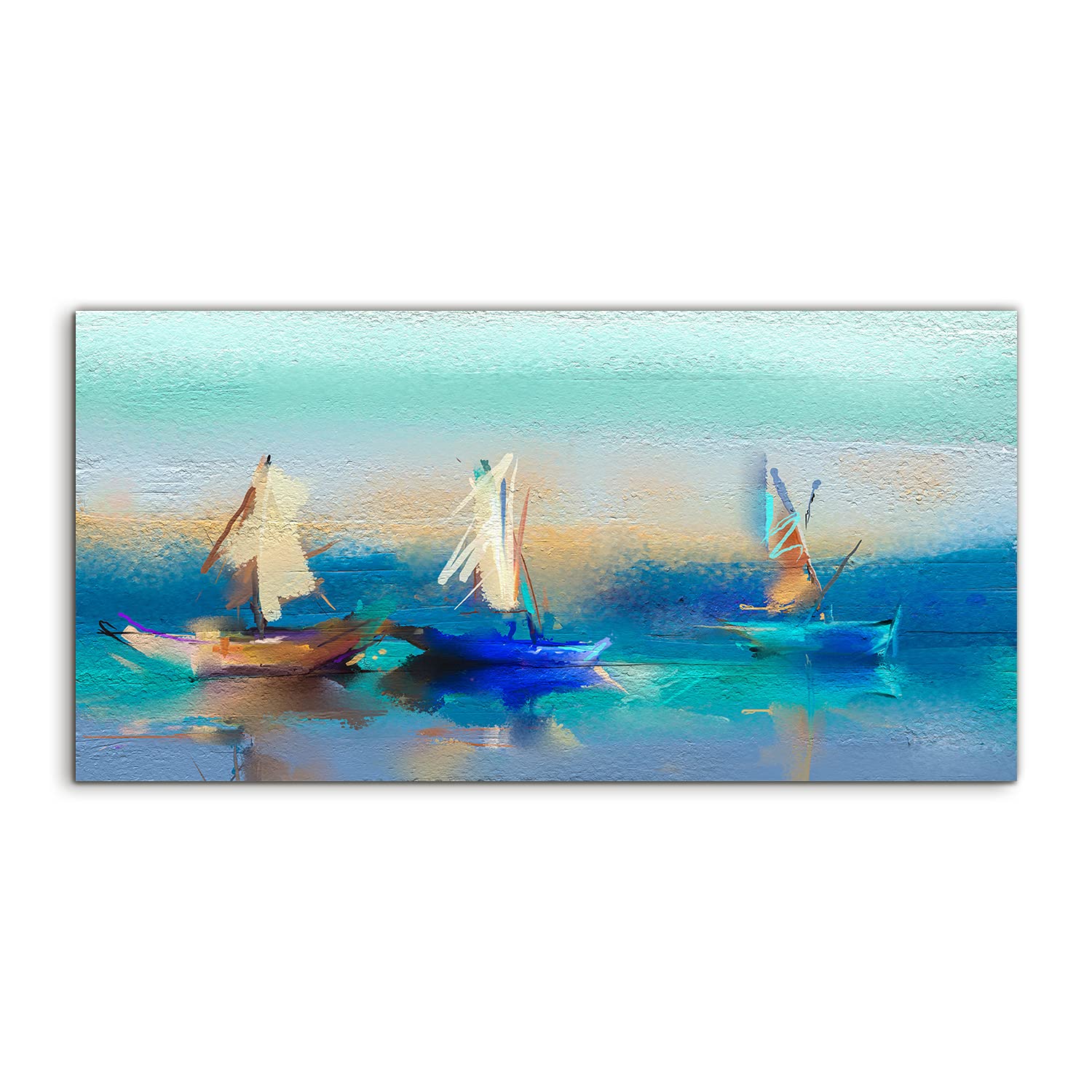 Image Acrylique 100x50cm de paysage marin de qualité supérieure - 8