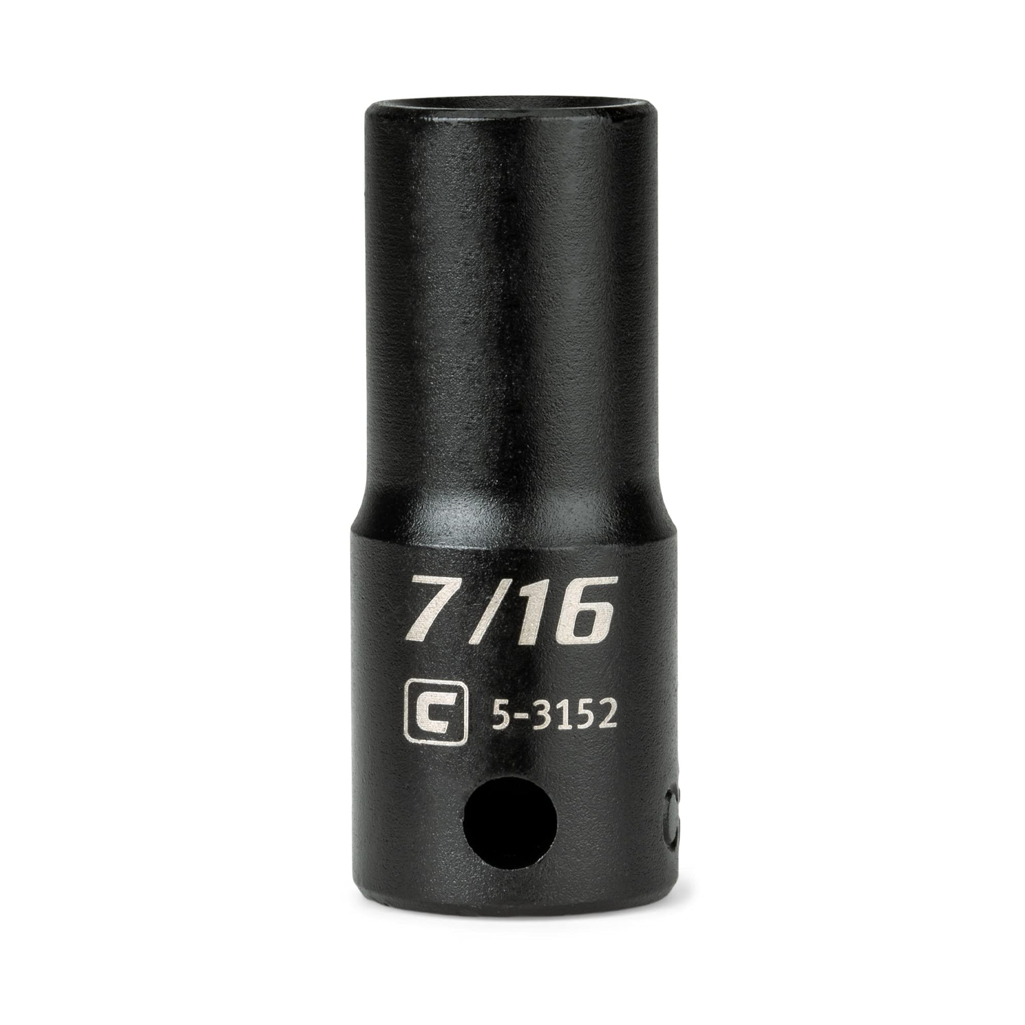 Capri Tools 3/8 in. Drive 7/16 in. Semi-Deep Impact Socket