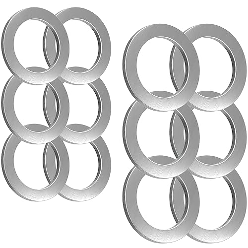 12 piezas de arandelas de tapón de drenaje de aceite con junta de sello - 20 mm+18 mm de repuesto para Honda/Acura PN 94109-20000 (6 piezas)