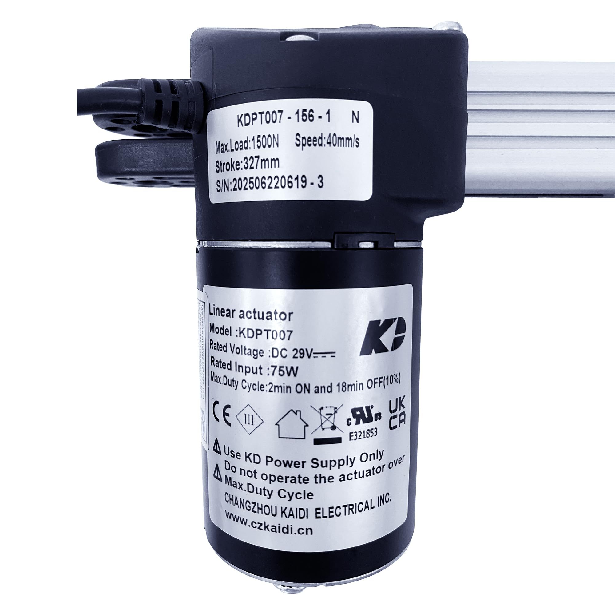 Amazon.com: Linear Actuator Kaidi Model KDPT007-156 Motor