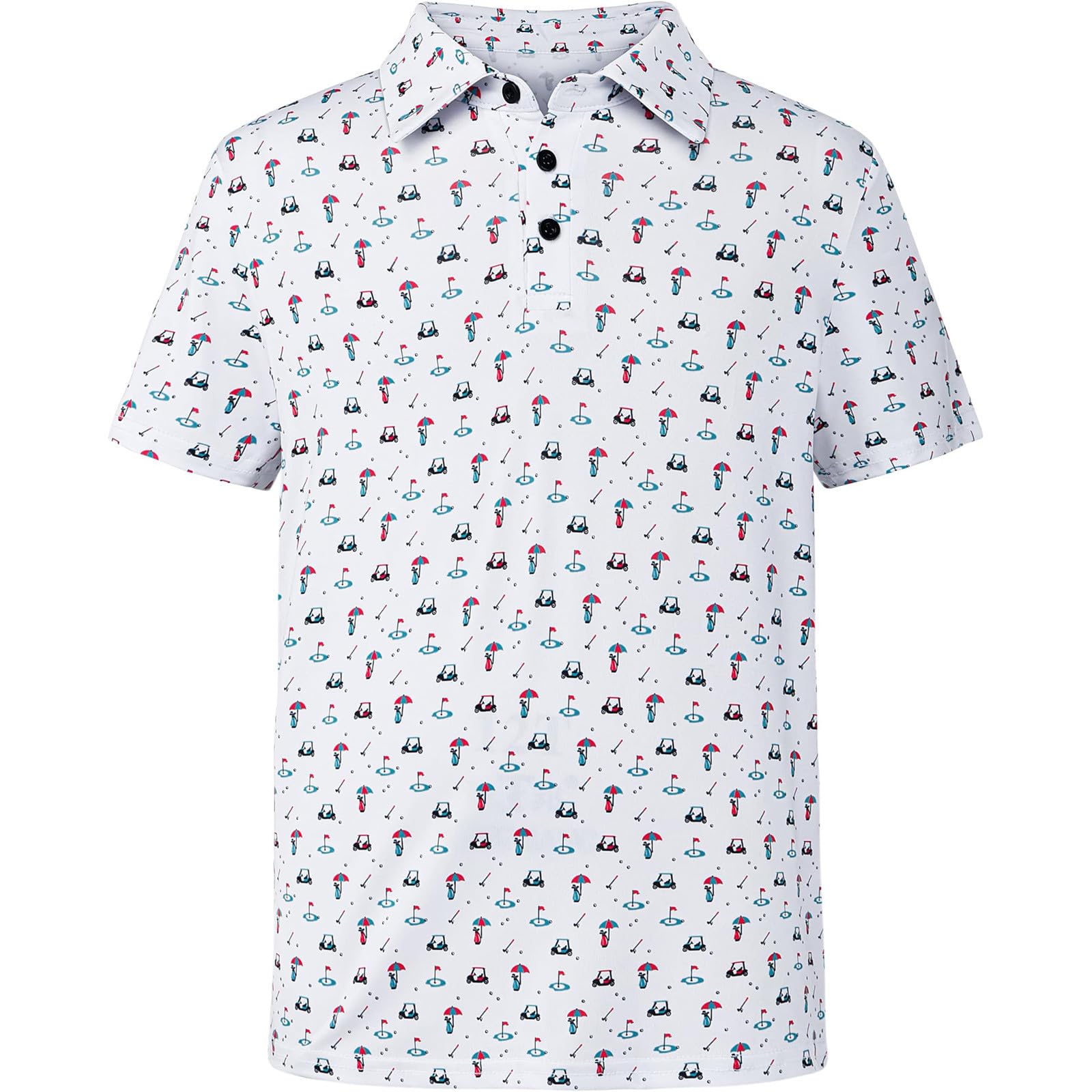 Polo de manga corta para niño, camiseta impresa, camiseta de golf transpirable, cómoda camisa de ocio, camiseta deportiva ligera, ropa de verano, ropa informal para actividades al aire libre, uso
