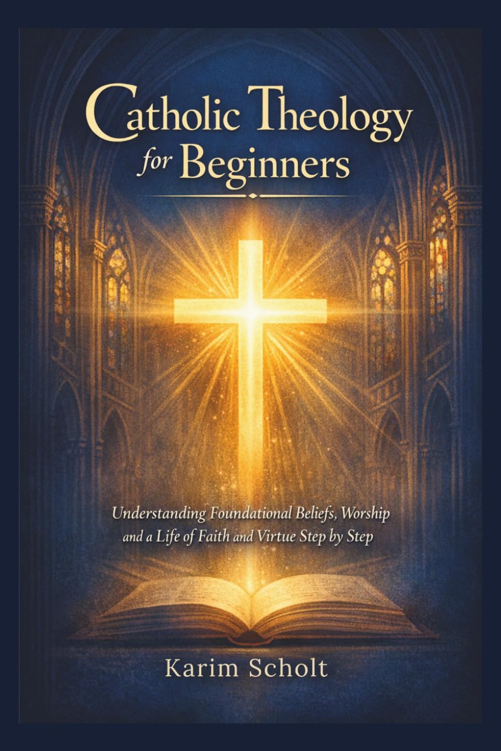 Catholic Theology for Beginners: Understanding Foundational Beliefs, Worship and a Life of Faith and Virtue Step by Step