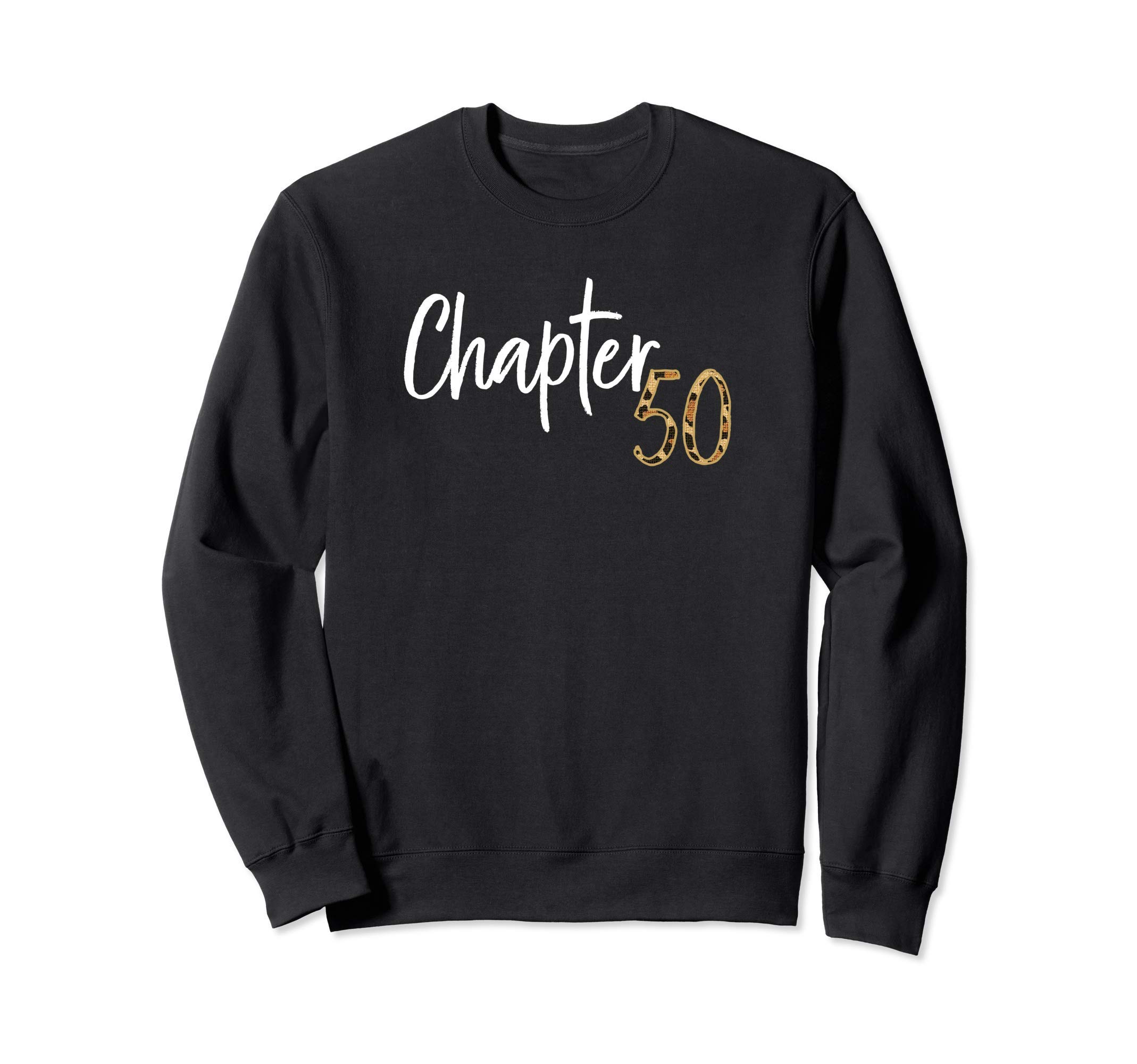 Chapter 50 1970 50th Birthday Women's Leopard Print Sweatshirt