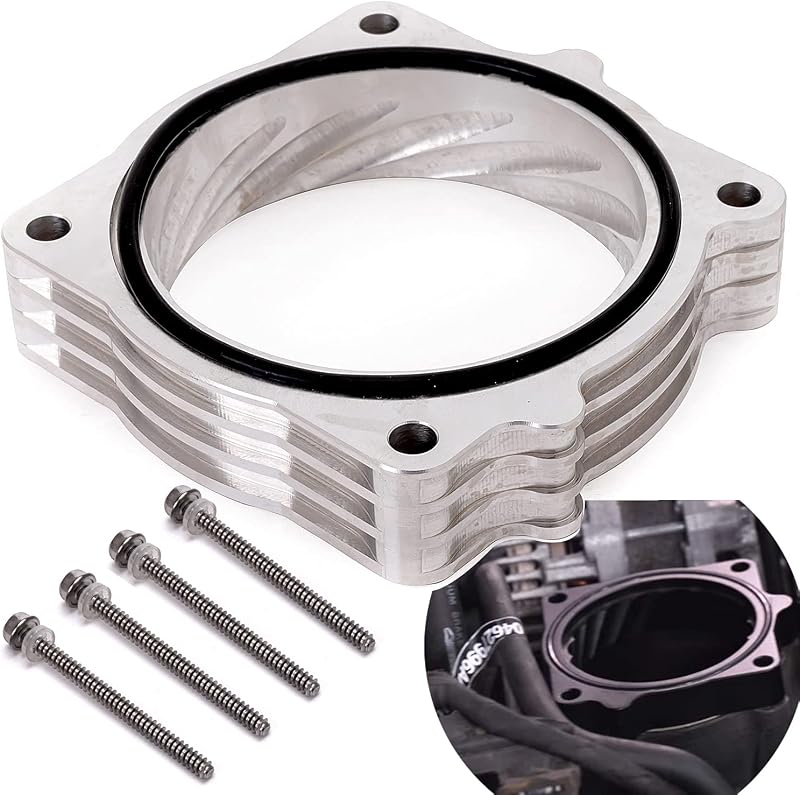 Espaçador do corpo de borboleta RJSPHH para Dodge RAM e Durango 5.7L V8 – Kit