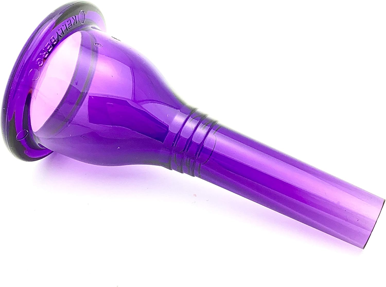 Mouthpieces KELLY Kellyberg Crystal Blue Plastic Tuba Mouthpiece Kelly