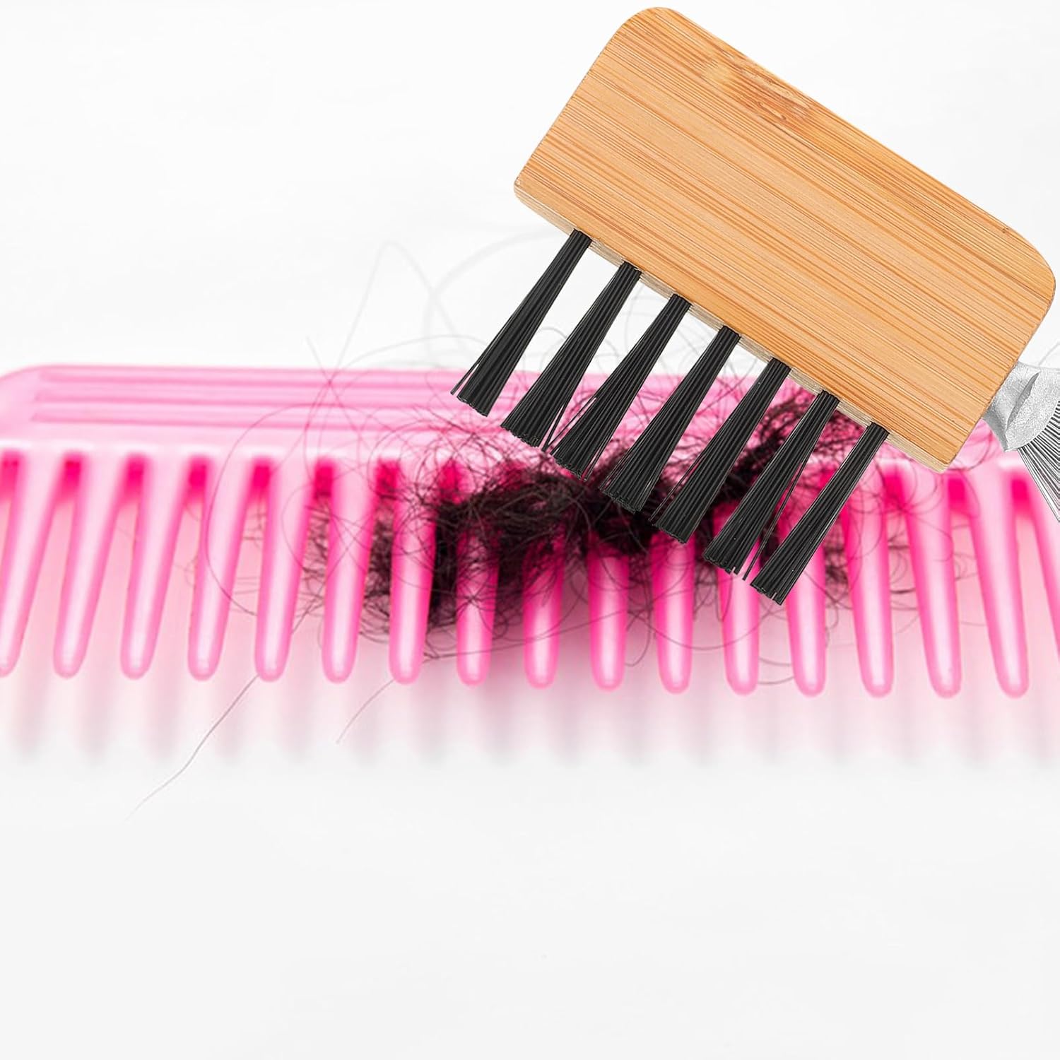 Kenzan Cleaner Tool Flower Arrangement Rake Floral Cleaning Brush for Home Office Construction