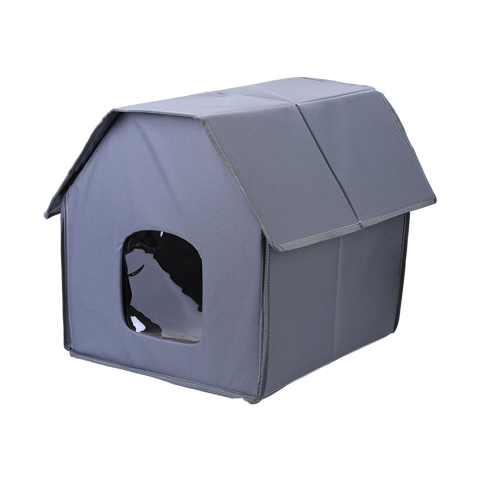 Amazon | 屋外用猫小屋 - 耐候性断熱野良猫ハウス | 屋外用猫小屋耐候