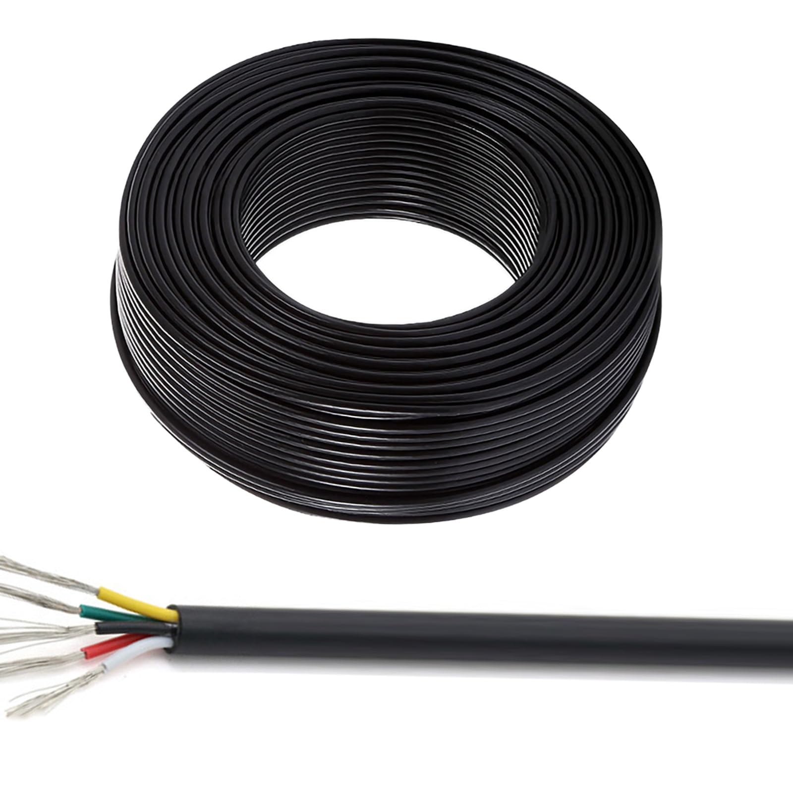 Cable multiconductor de cobre estañado para un cableado interno sin interferencias