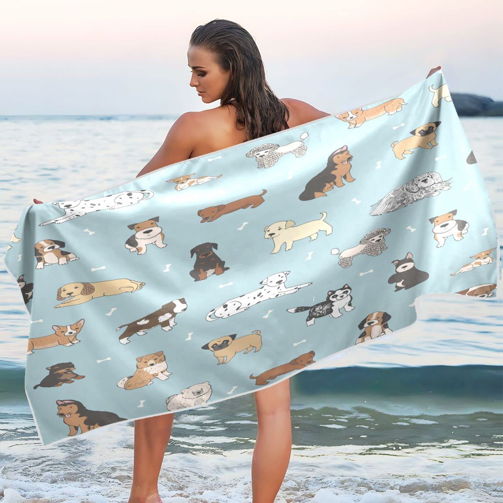 The BONEZ Beach Towel