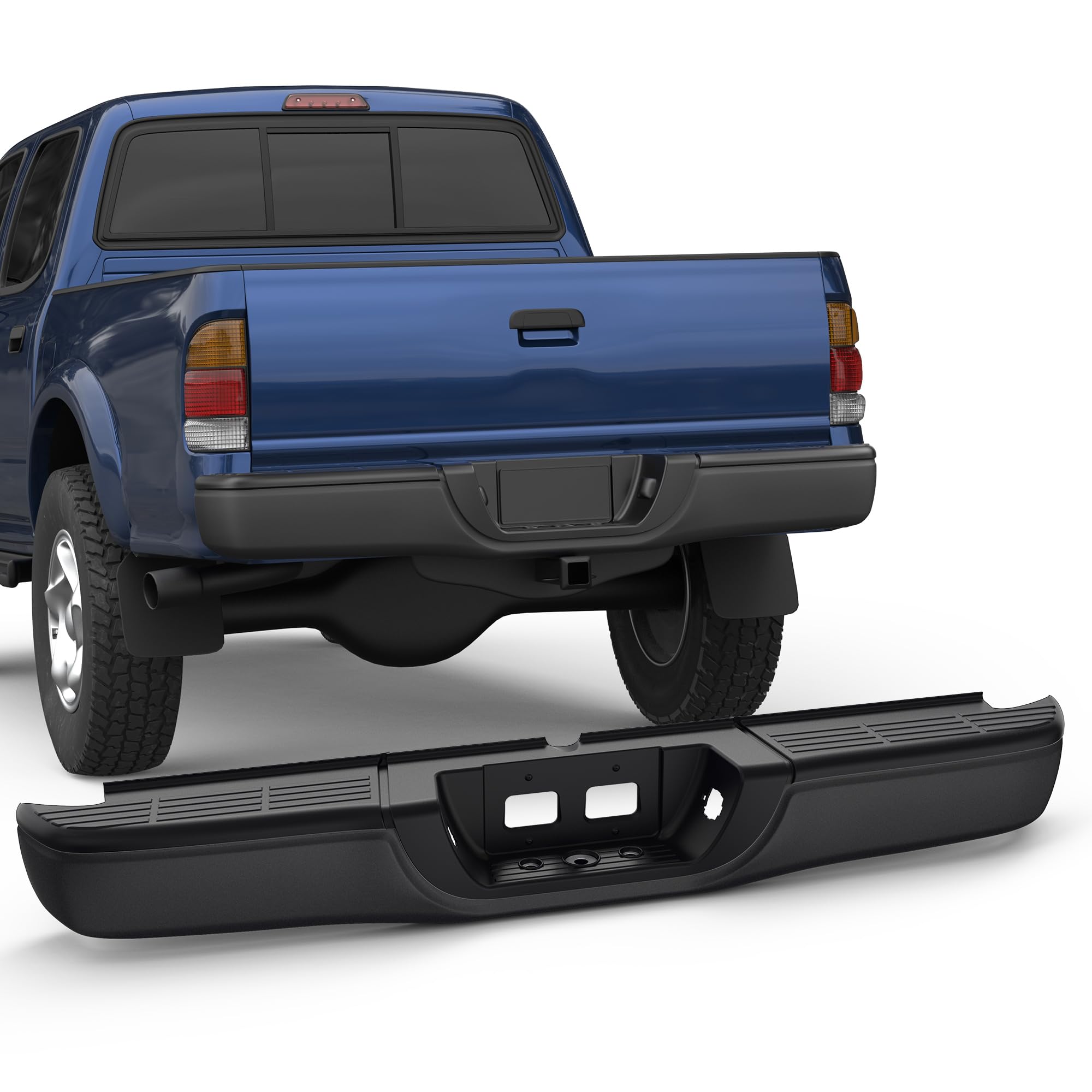 2006 Toyota 2000-2006 Toyota Tundra Rear Bumper Face Bar Chrome