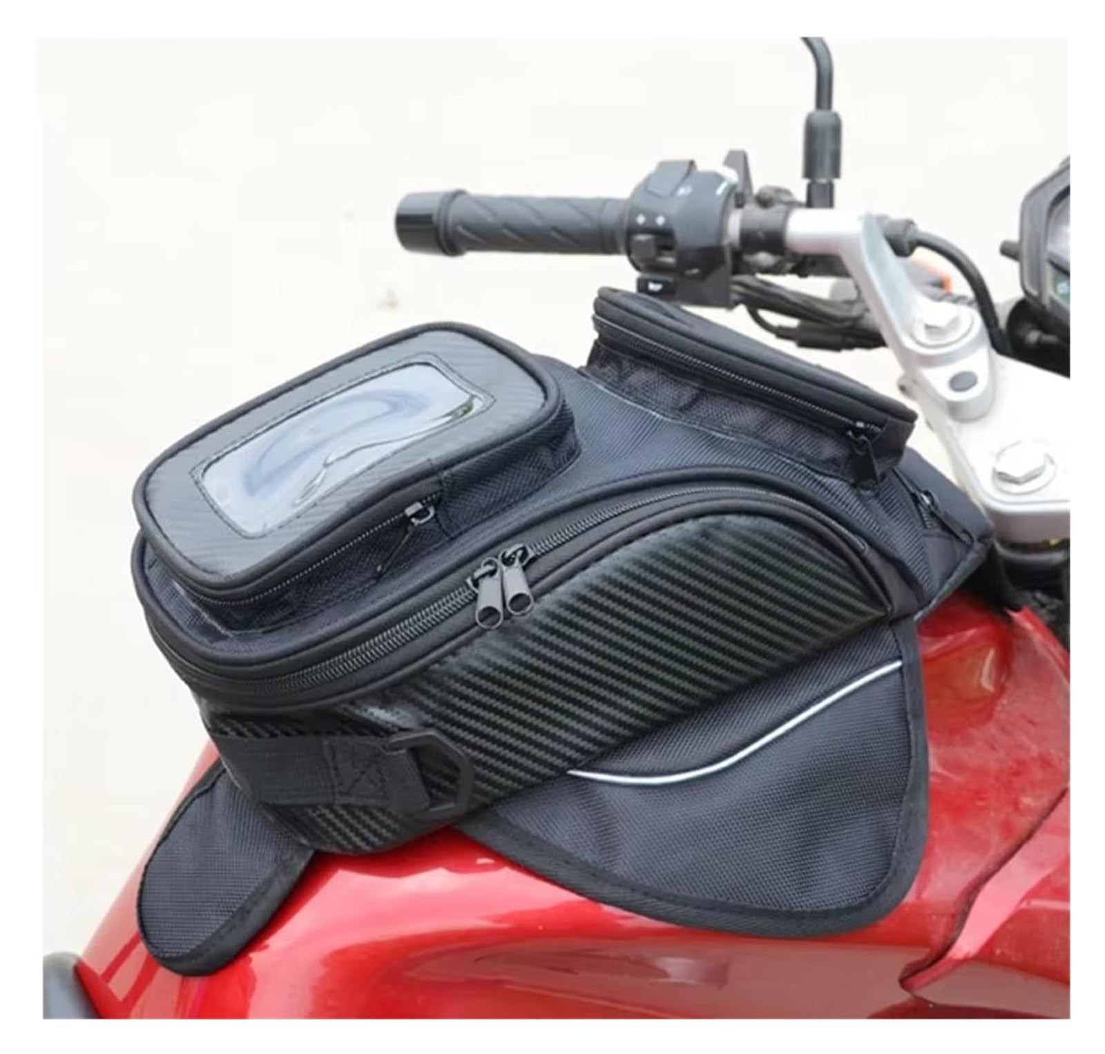 Moto Paraurti Borsa Moto Carburante Serbatoio Borsa sul Navigazione Cellulare Telefono Bagagli Sella