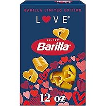 Barilla Limited Edition Love Pasta, Non-GMO Heart Shaped Pasta Made with Durum Wheat Semolina - Kosher Certified, 12 oz. Box
