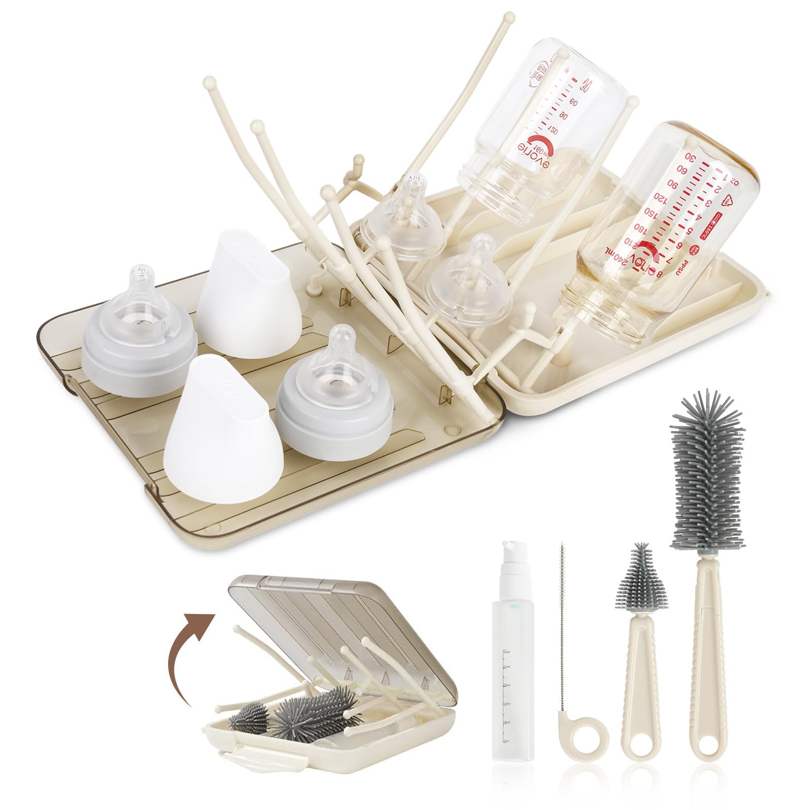 6-in-1 Travel Bottle Cleaner Kit B0F91B311V