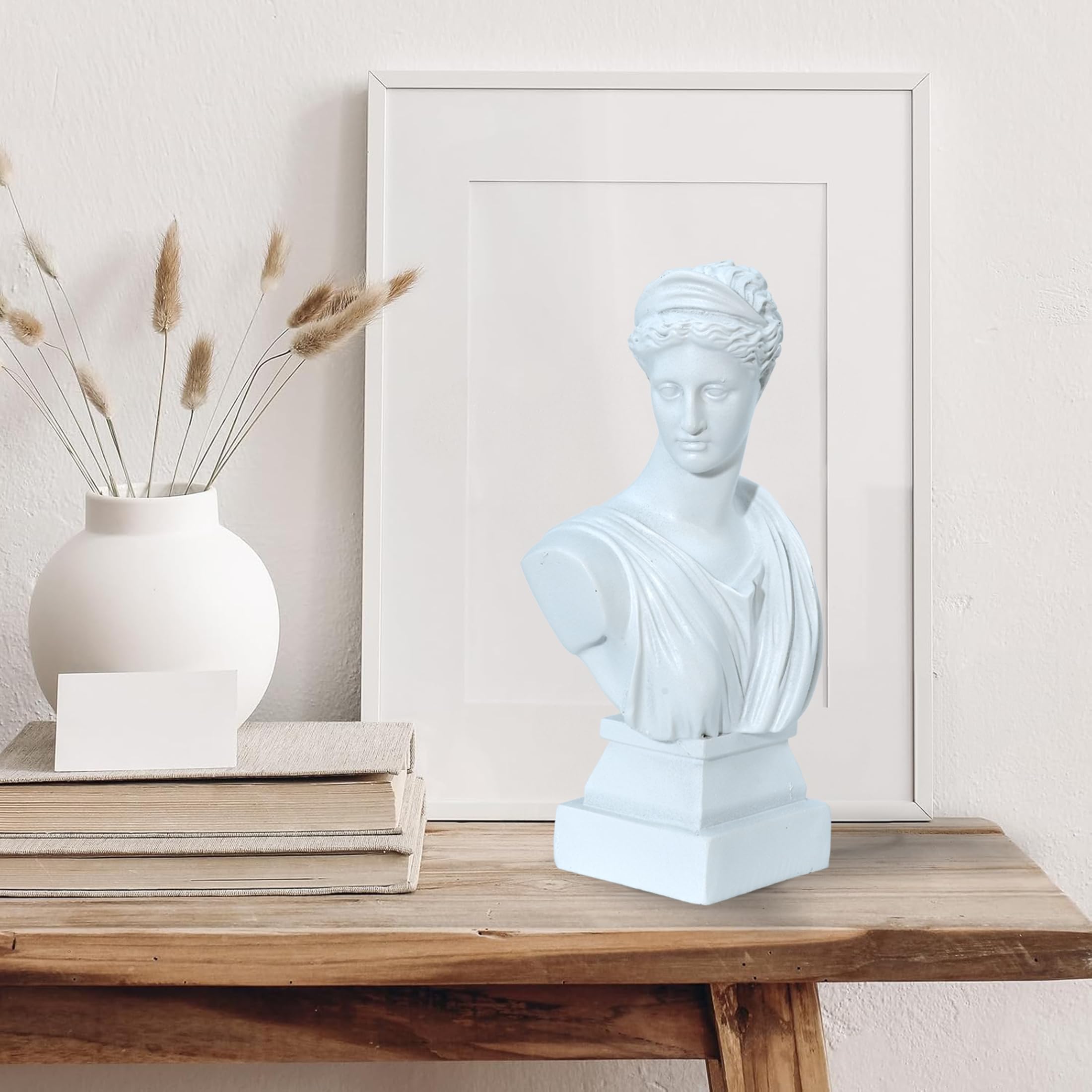 Greek Statue Resin Sculpture - Home Decor Accent -3