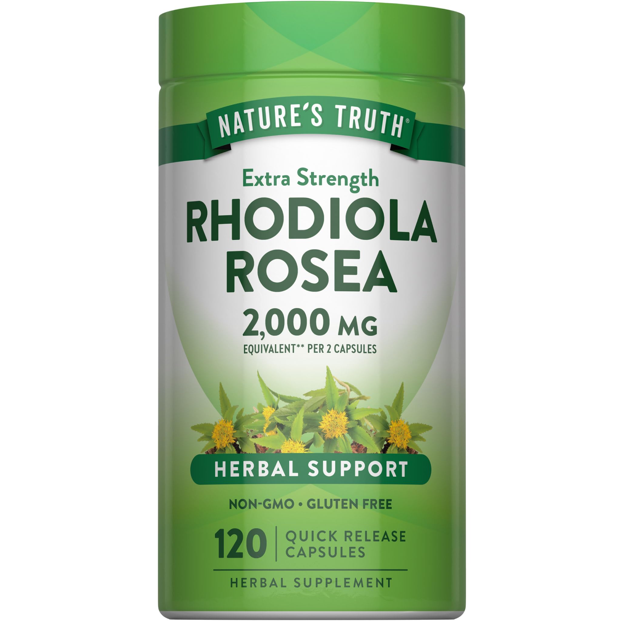 Nature's Truth Rhodiola Rosea | 120 Capsules