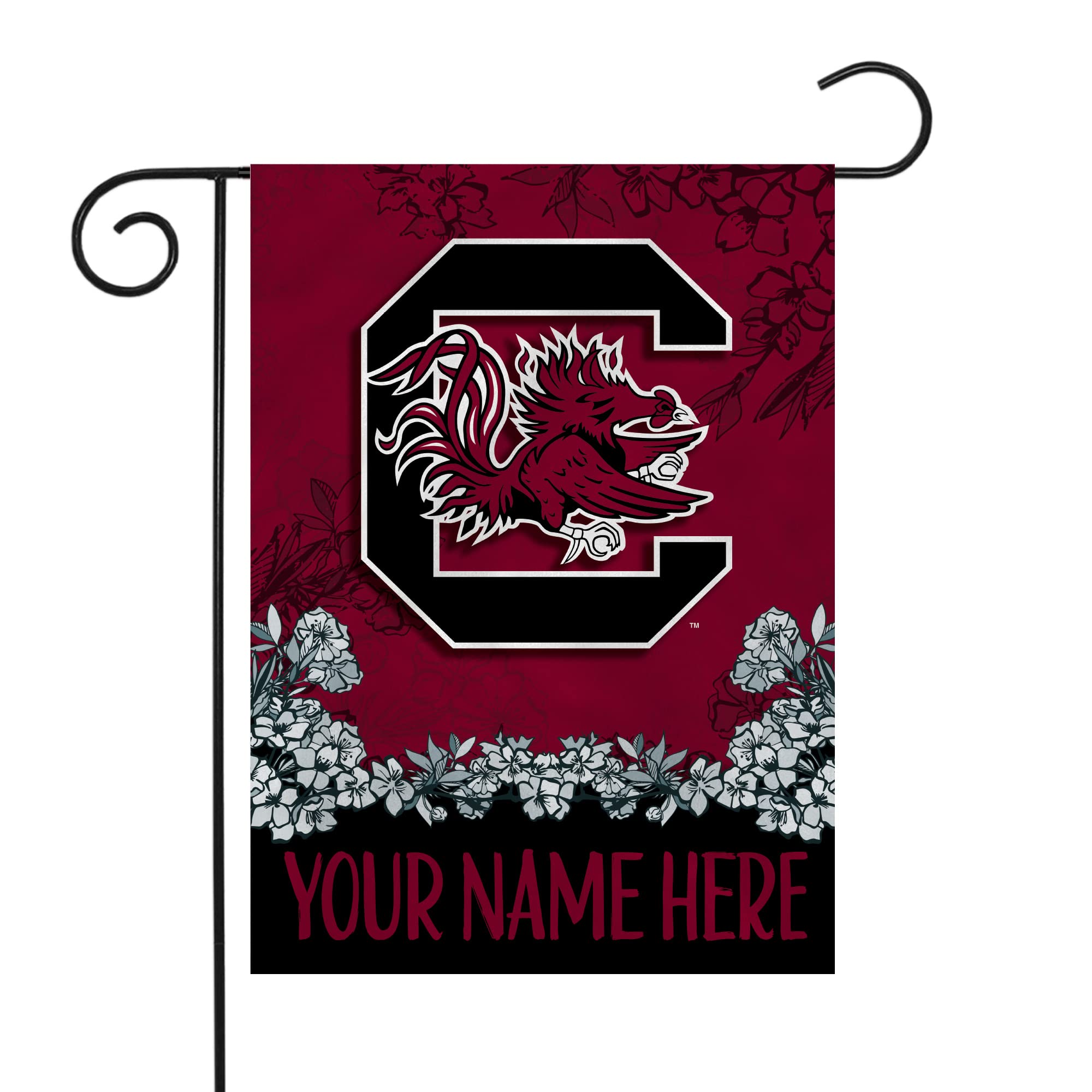 Rico Industries NCAA Standard/Primary Personalized Garden Flag