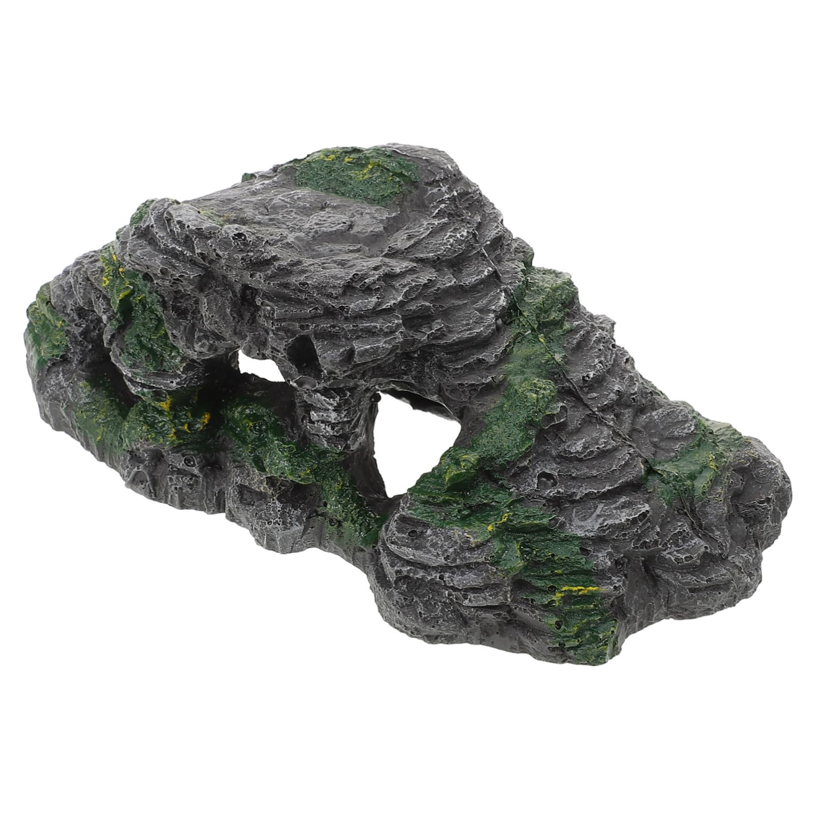 VANZACK 4pezzi Piattaforma di Basking per Tartarughe Decorativa di Roccia per Acquari e Terrari Accessori per Rettili e Piccoli Animali Facile da Installare e Ottimo per Esercizio